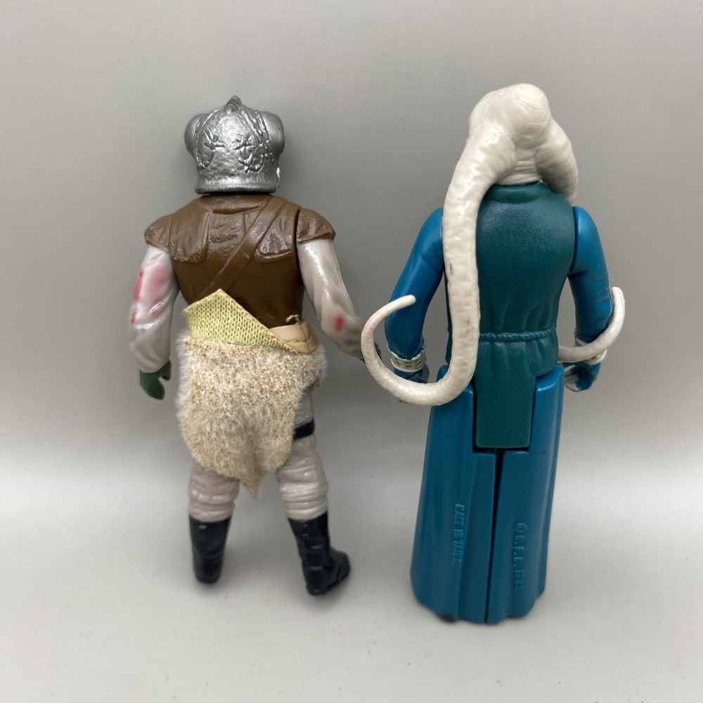 Vintage Star Wars Klaatu and Bib Fortuna ROTJ Loose 1983 Kenner - Picture 2 of 6